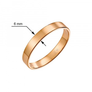 Кольцо Евро (6 mm) 226000