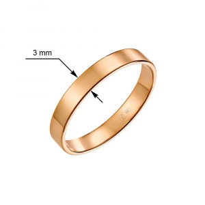 Кольцо Евро (3 mm) 223000